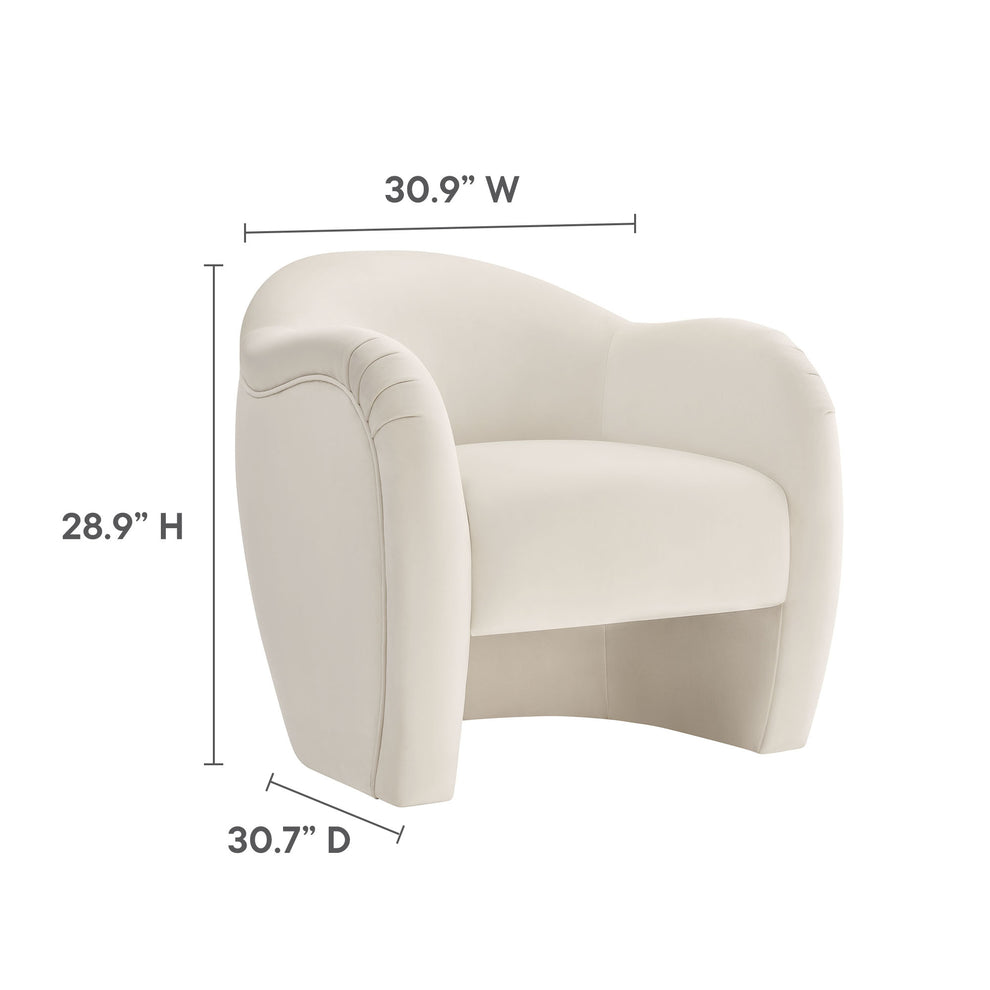 Compose Performance Velvet Accent Chair by Modway | Accent Chairs | Modishstore - 9