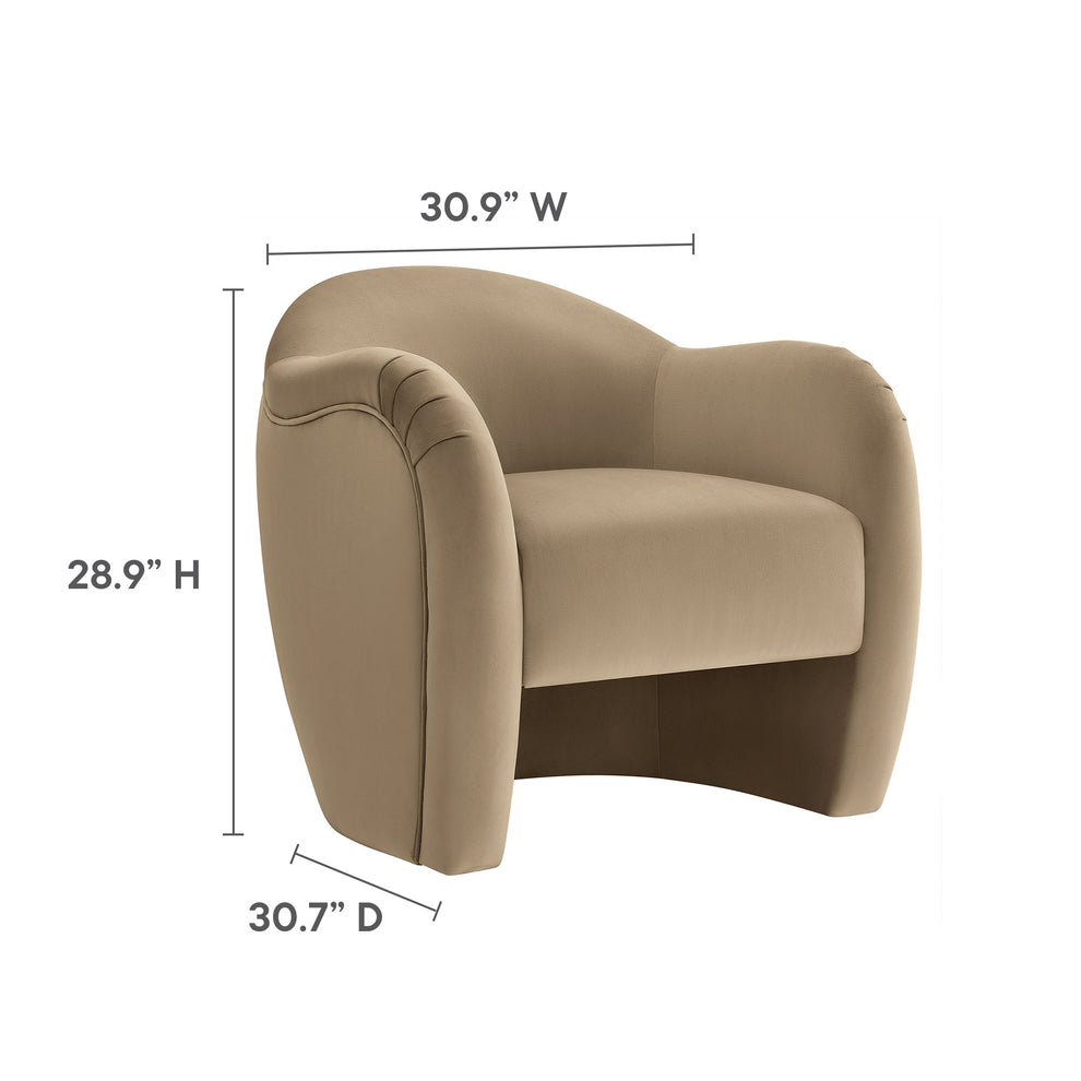 Compose Performance Velvet Accent Chair by Modway | Accent Chairs | Modishstore - 54
