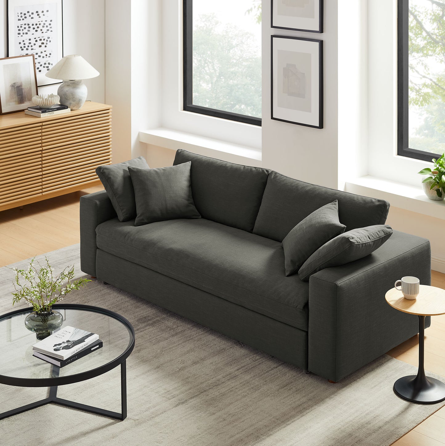 Commix Down Filled Overstuffed Sleeper Sofa by Modway | Sofas | Modishstore - 1