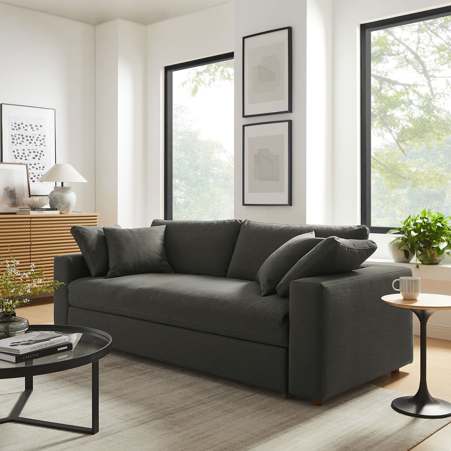 Commix Down Filled Overstuffed Sleeper Sofa by Modway | Sofas | Modishstore - 9