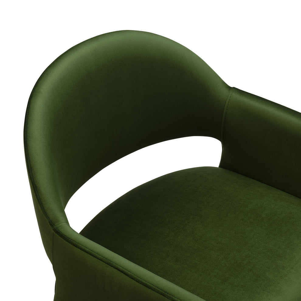 Talia Performance Velvet Dining Armchair by Modway | Dining Chairs | Modishstore - 14