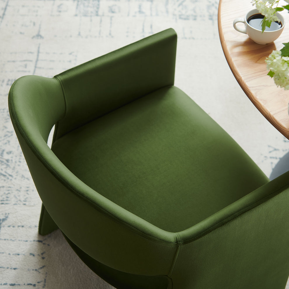 Talia Performance Velvet Dining Armchair by Modway | Dining Chairs | Modishstore - 15