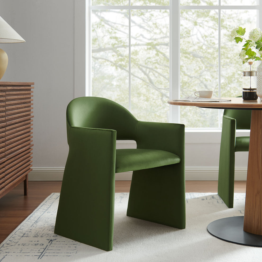 Talia Performance Velvet Dining Armchair by Modway | Dining Chairs | Modishstore - 16