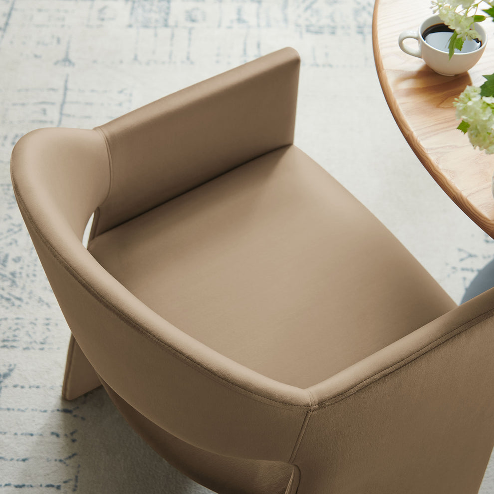 Talia Performance Velvet Dining Armchair by Modway | Dining Chairs | Modishstore - 33