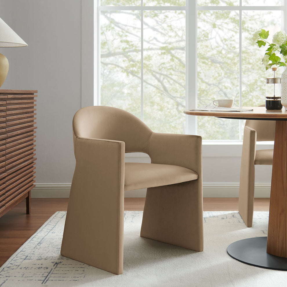 Talia Performance Velvet Dining Armchair by Modway | Dining Chairs | Modishstore - 34