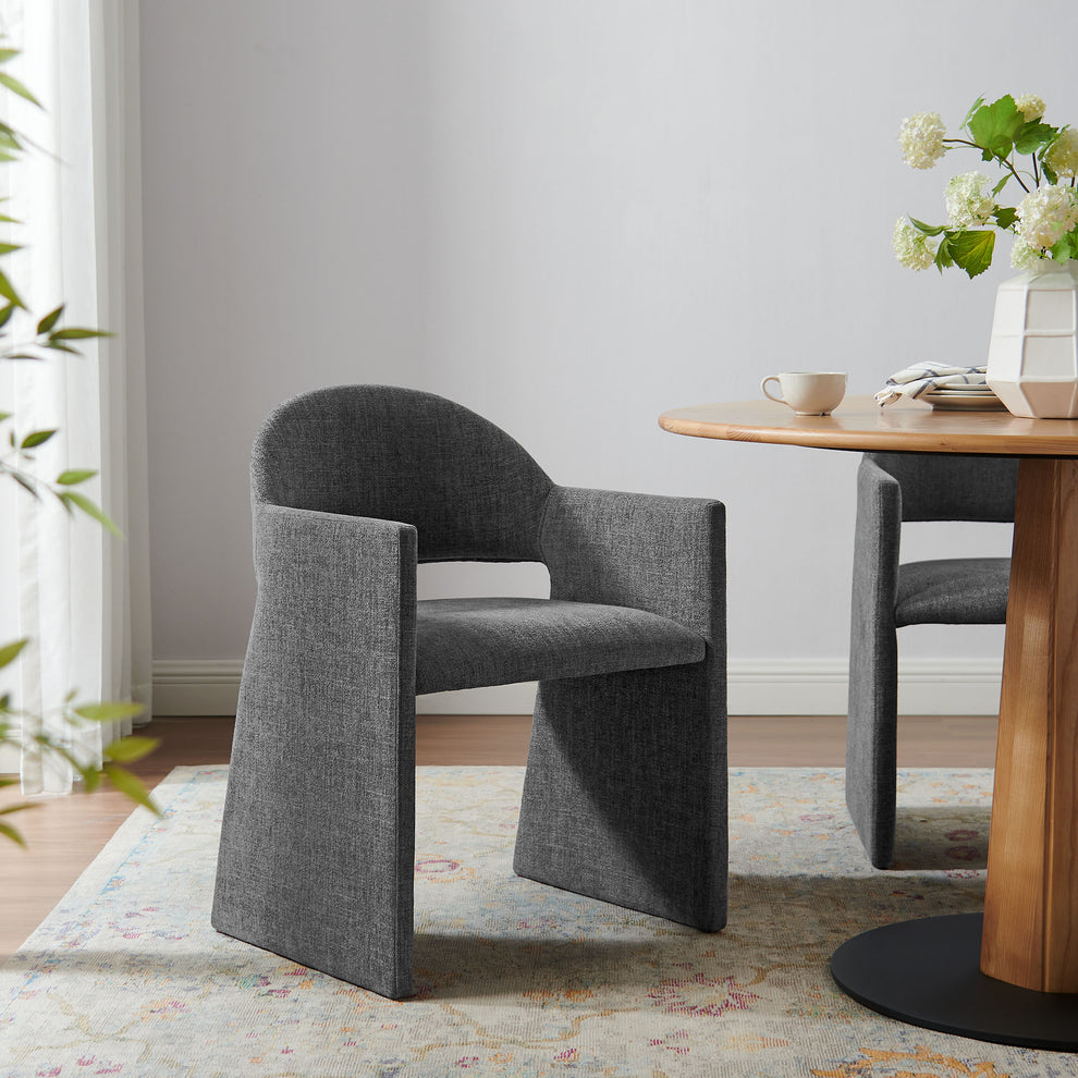 Talia Upholstered Fabric Dining Armchair by Modway | Dining Chairs | Modishstore - 1