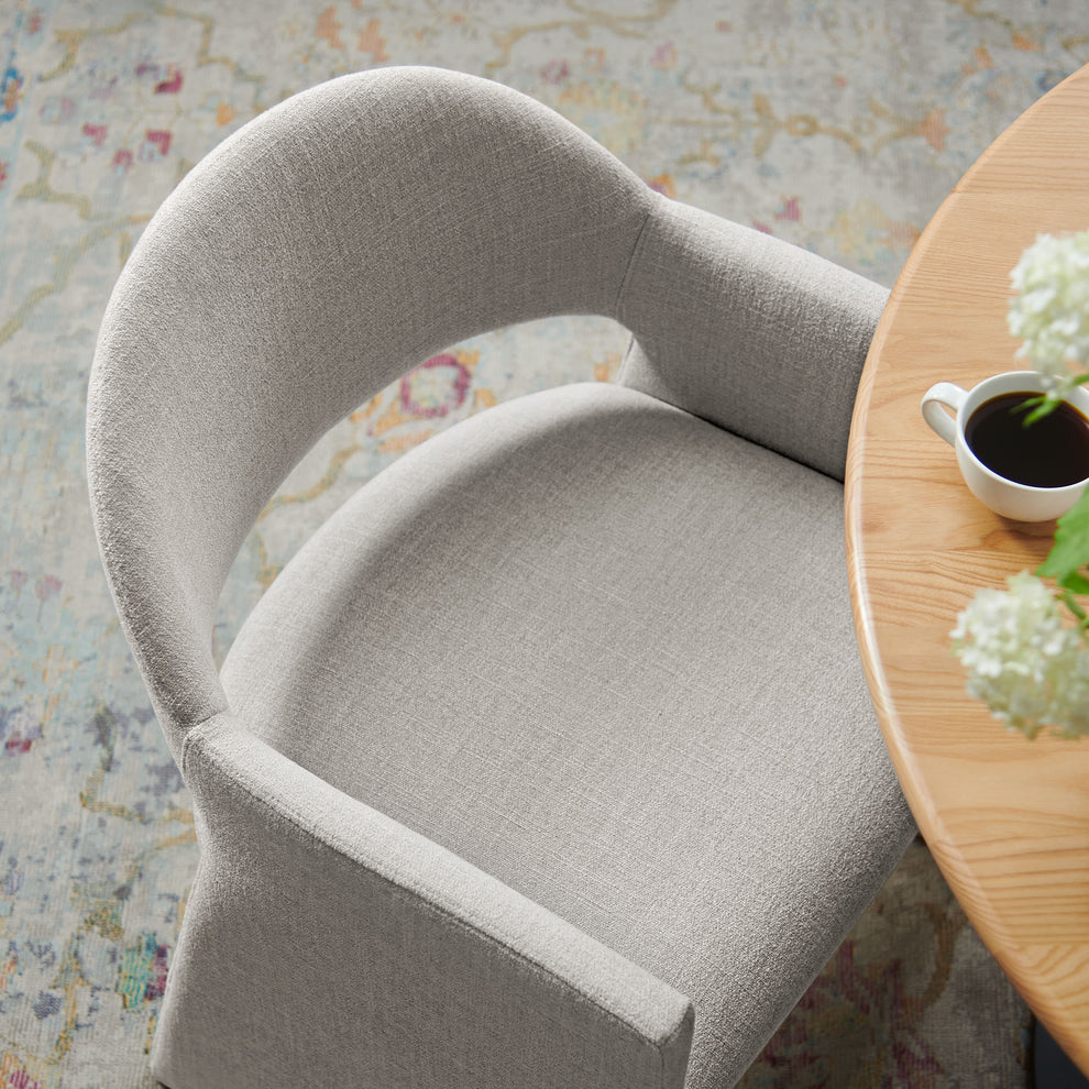 Talia Upholstered Fabric Dining Armchair by Modway | Dining Chairs | Modishstore - 15