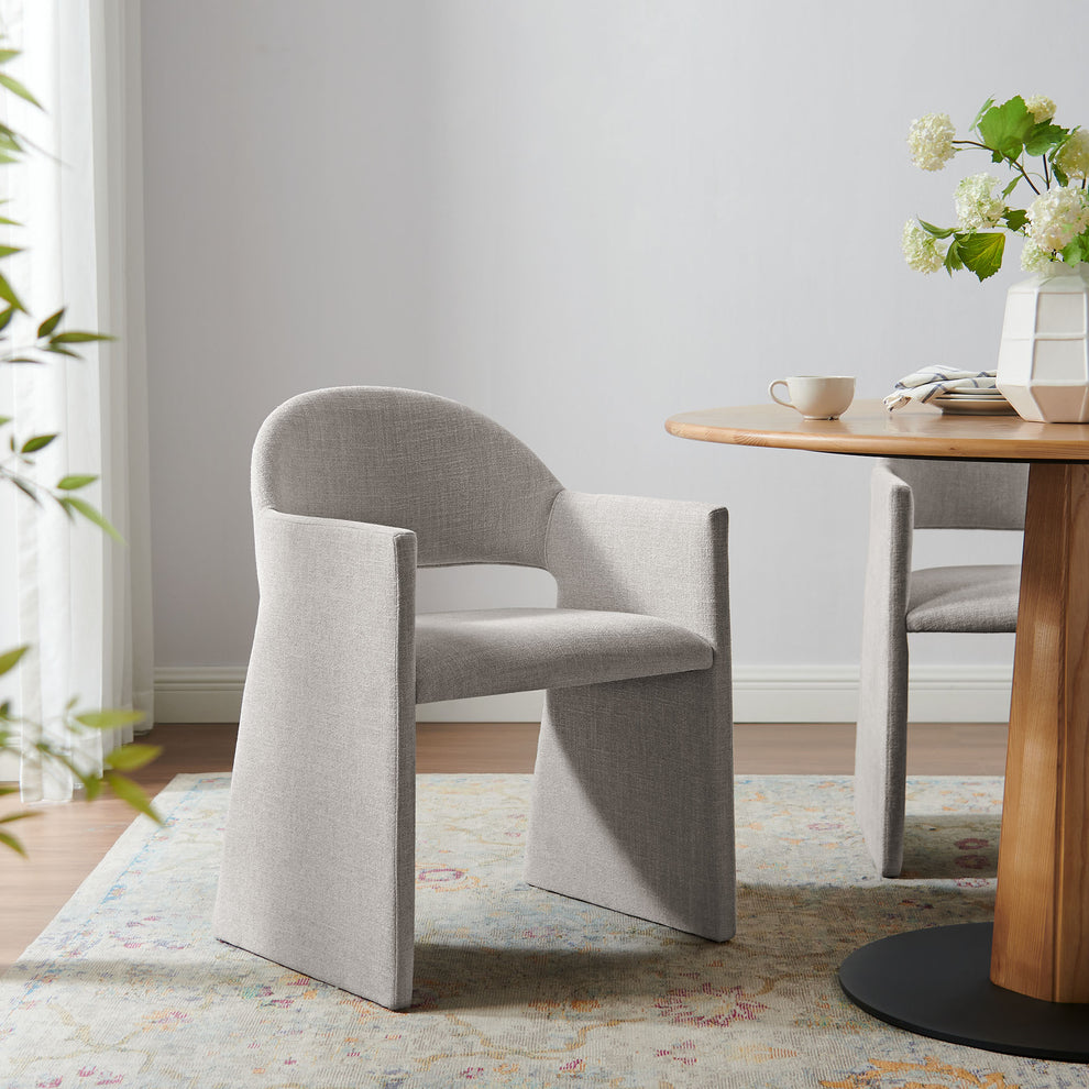 Talia Upholstered Fabric Dining Armchair by Modway | Dining Chairs | Modishstore - 16