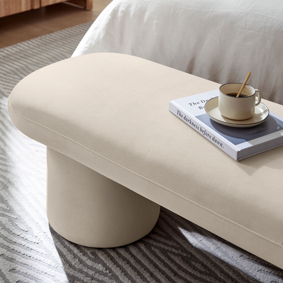 Orla Performance Velvet Bench by Modway | Benches | Modishstore - 7