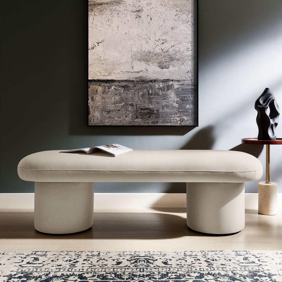 Orla Performance Velvet Bench by Modway | Benches | Modishstore - 8
