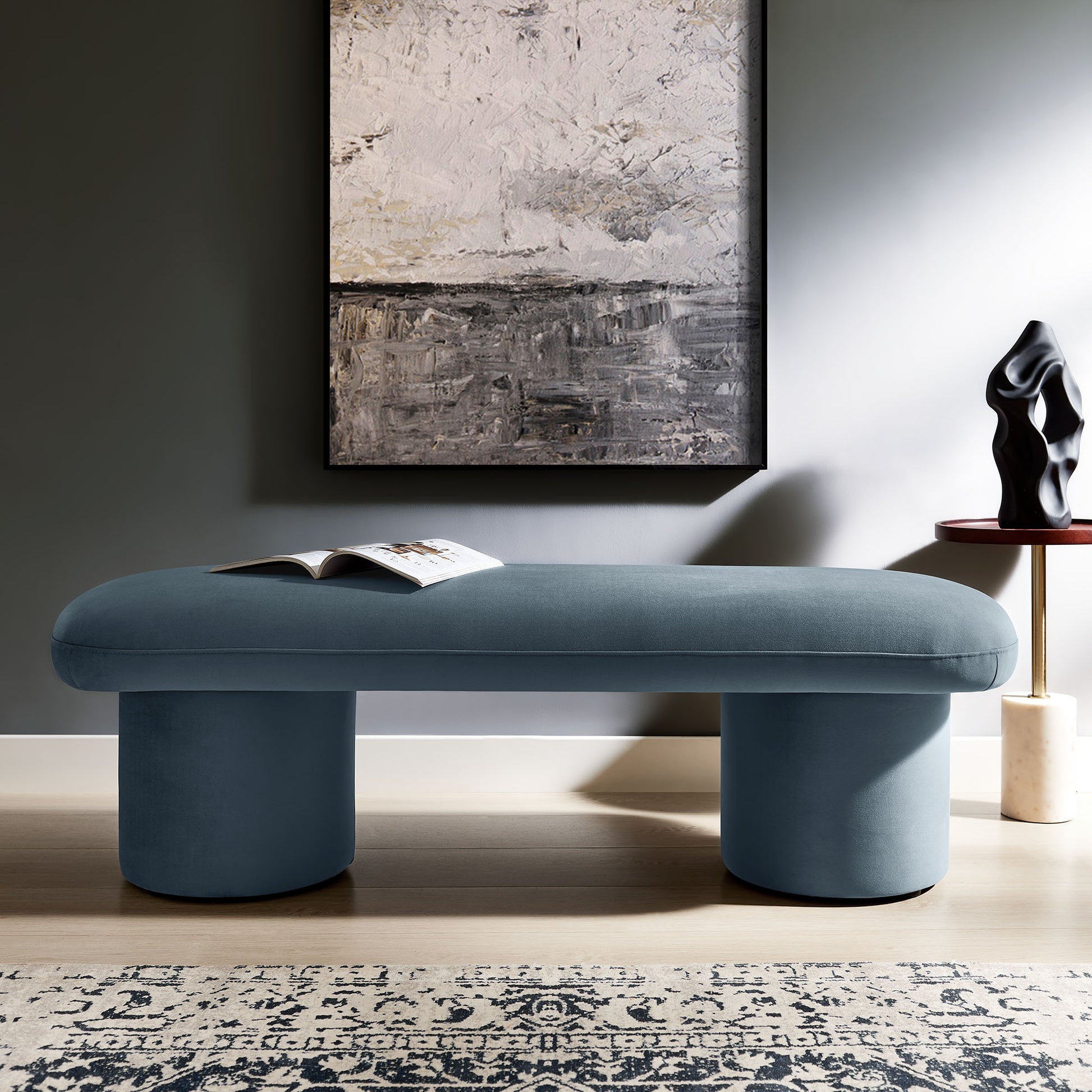 Orla Performance Velvet Bench by Modway | Benches | Modishstore - 18