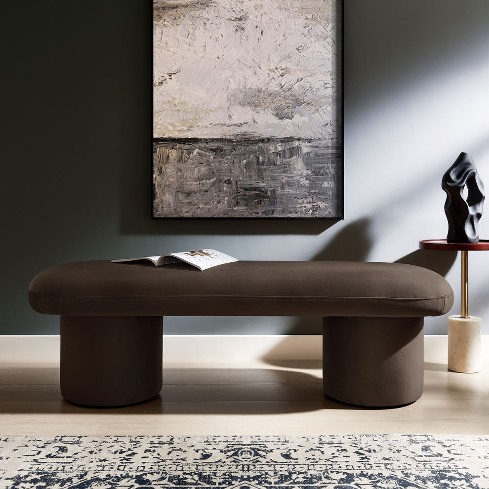 Orla Performance Velvet Bench by Modway | Benches | Modishstore - 28
