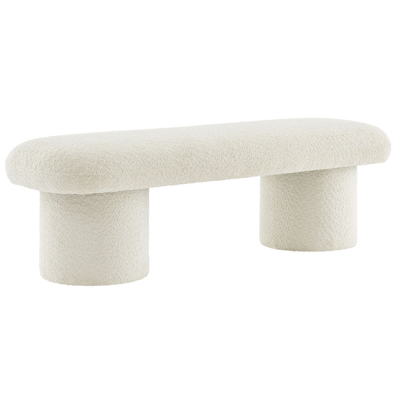 Orla Chenille Upholstered Bench by Modway | Benches | Modishstore - 2