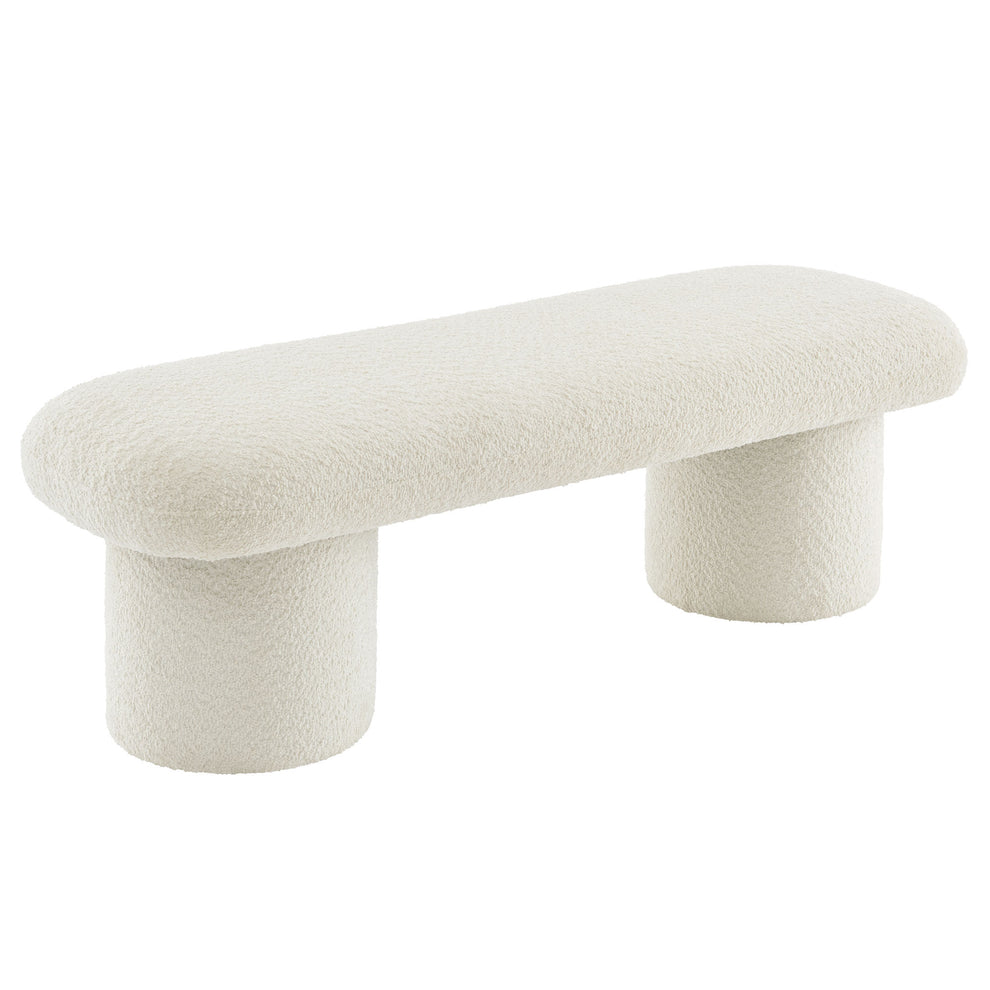 Orla Chenille Upholstered Bench by Modway | Benches | Modishstore - 5