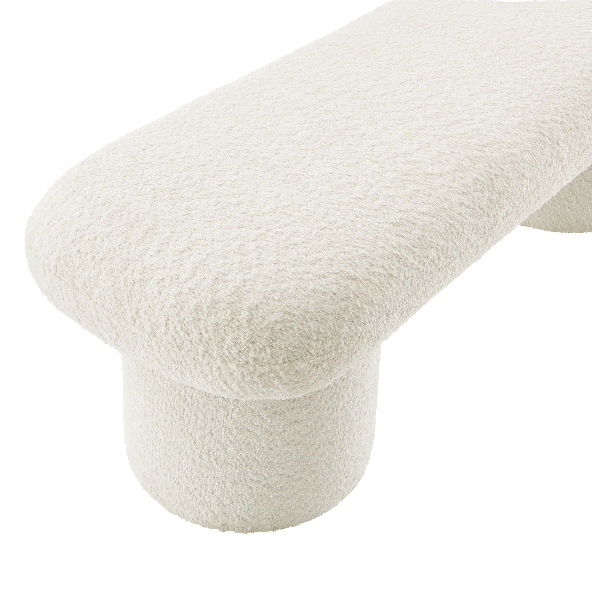 Orla Chenille Upholstered Bench by Modway | Benches | Modishstore - 6