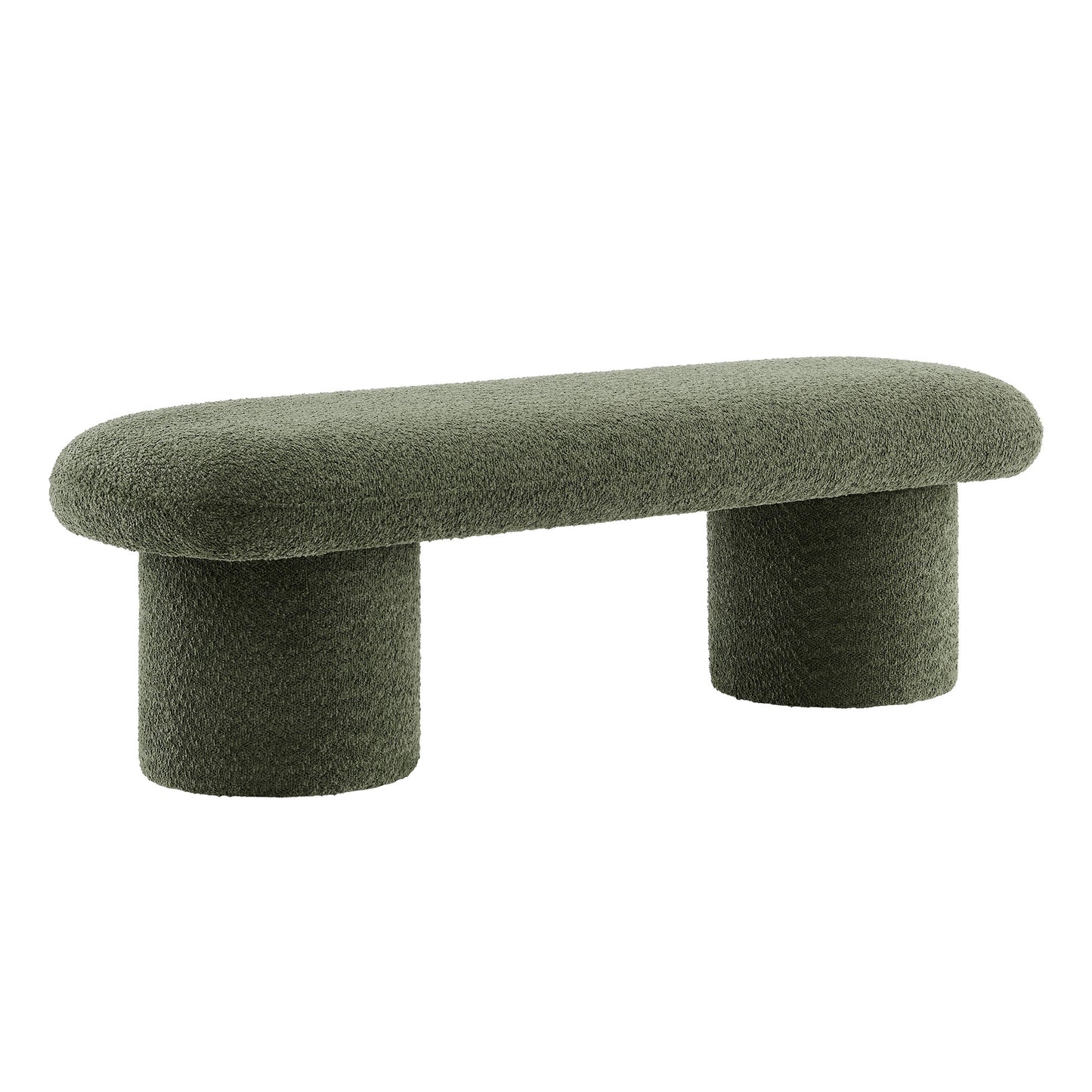 Orla Chenille Upholstered Bench by Modway | Benches | Modishstore - 11