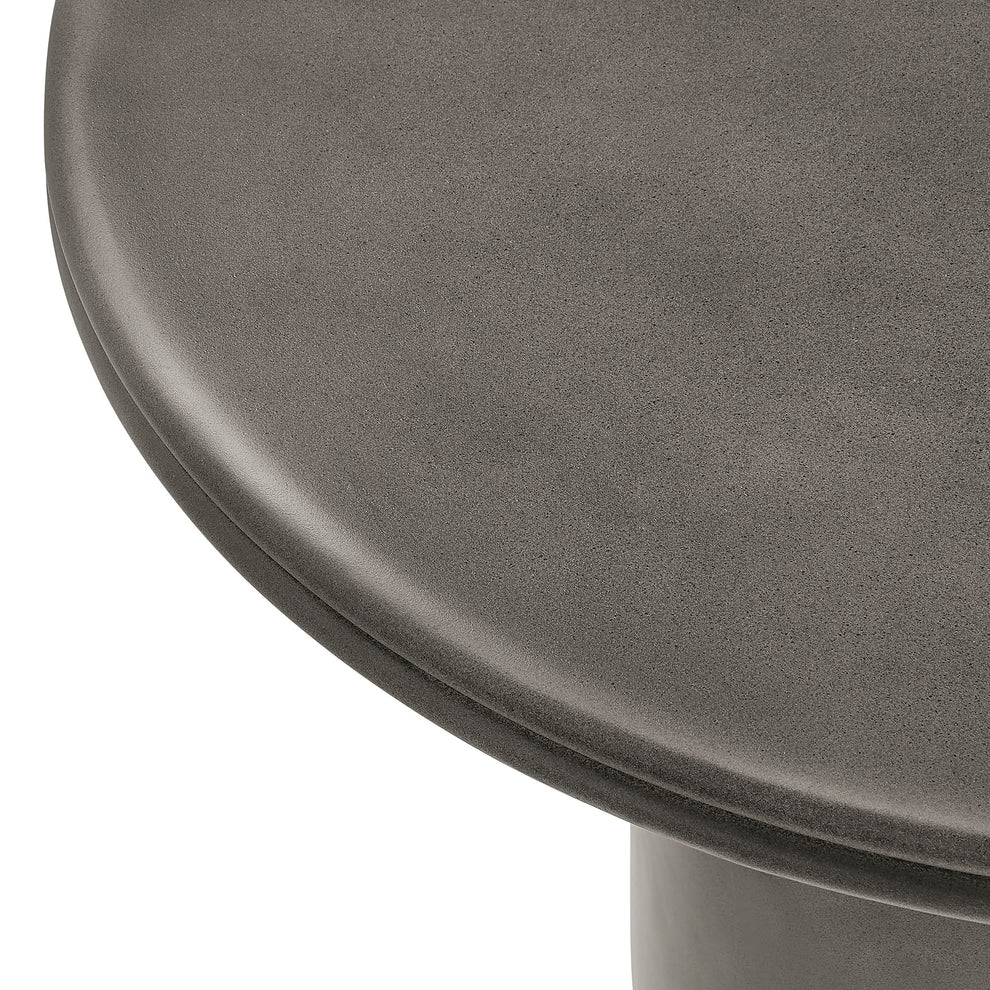 Brion 48" Indoor - Outdoor Patio Concrete Round Dining Table by Modway | Dining Tables | Modishstore - 4