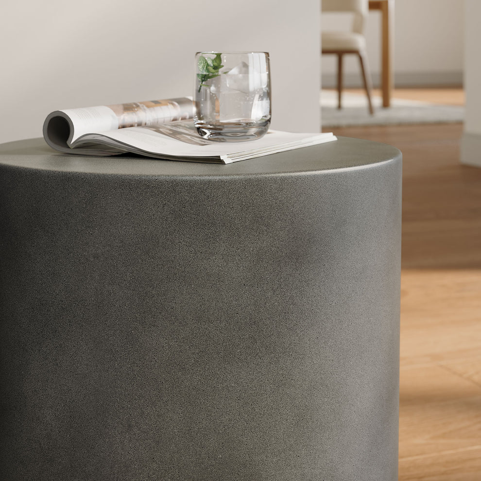 Brion Indoor - Outdoor Patio Concrete Stool by Modway | Stools | Modishstore - 5