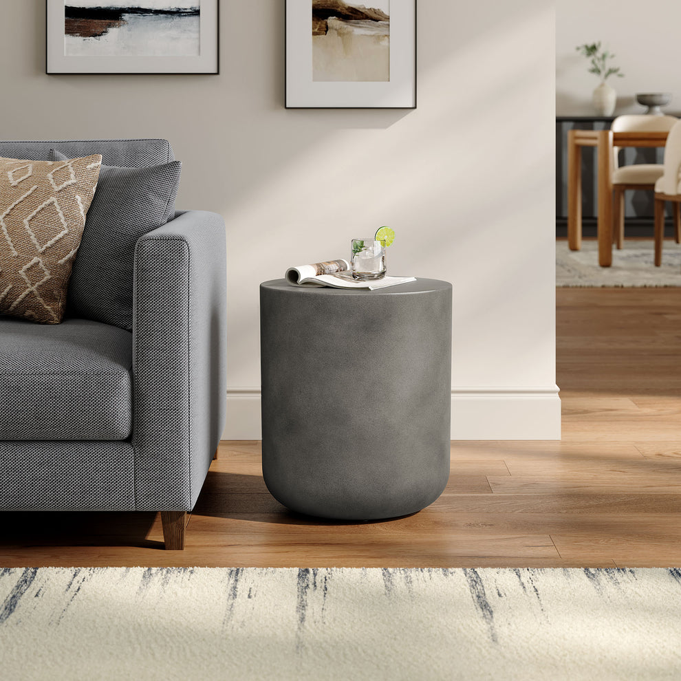 Brion Indoor - Outdoor Patio Concrete Stool by Modway | Stools | Modishstore - 6