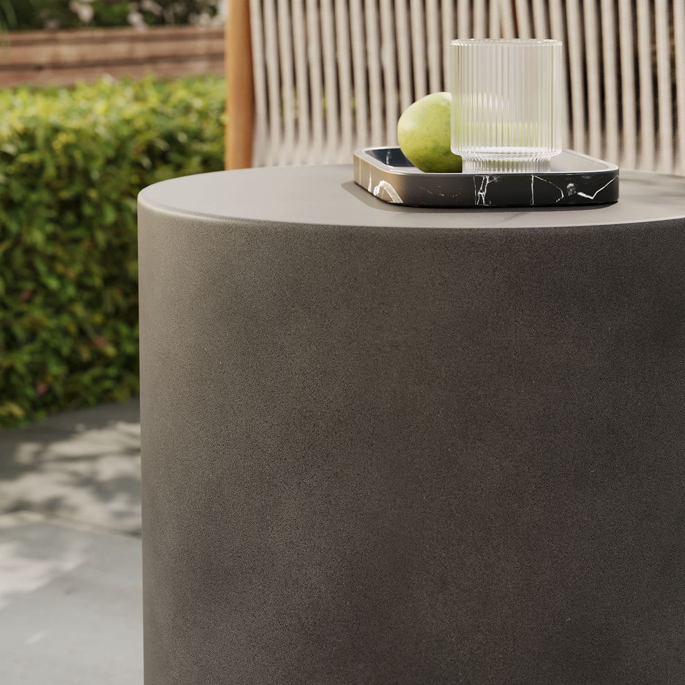 Brion Indoor - Outdoor Patio Concrete Stool by Modway | Stools | Modishstore - 7