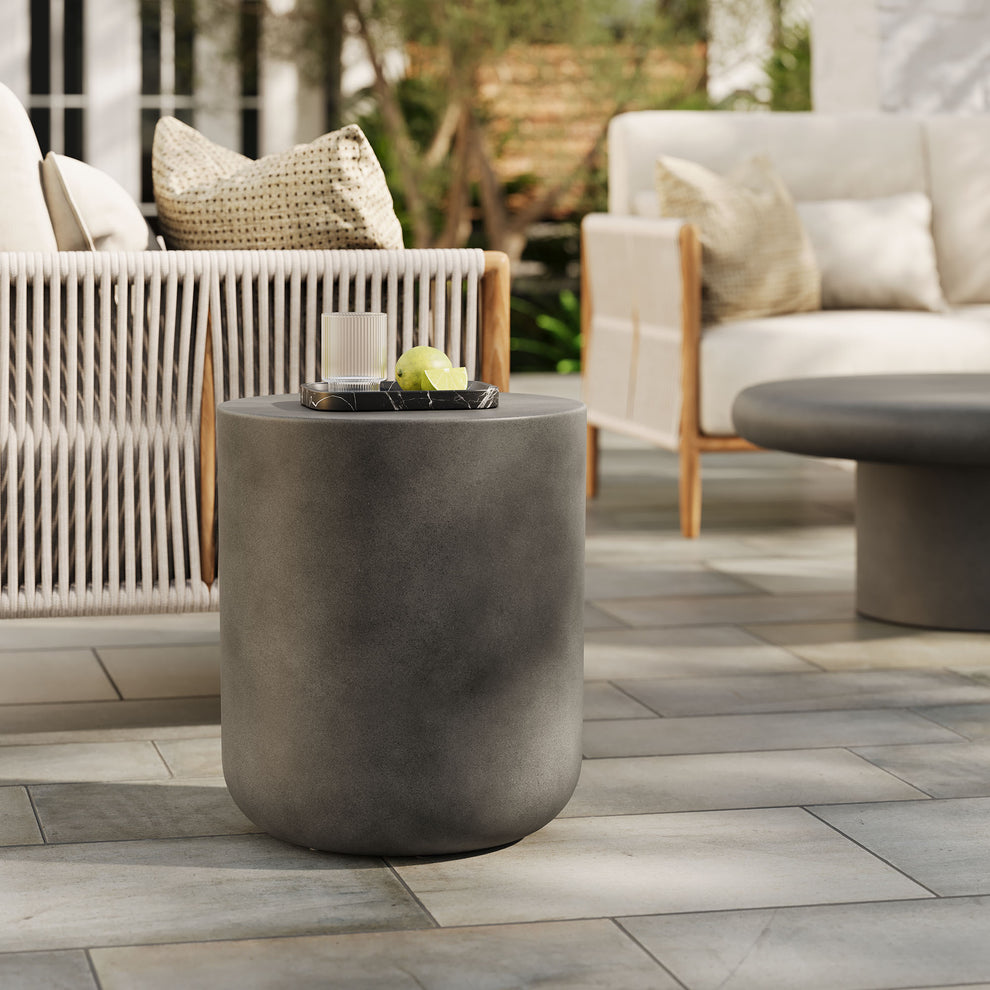 Brion Indoor - Outdoor Patio Concrete Stool by Modway | Stools | Modishstore - 8