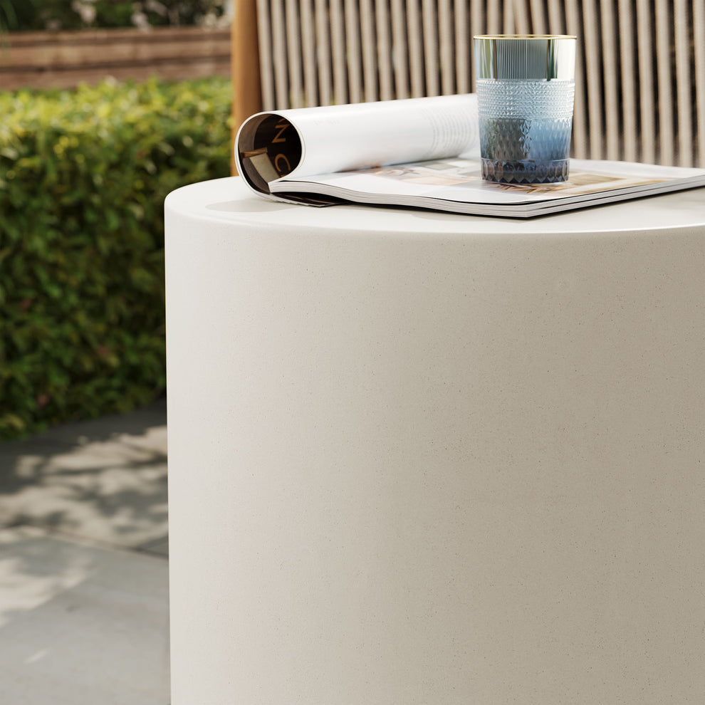Brion Indoor - Outdoor Patio Concrete Stool by Modway | Stools | Modishstore - 17