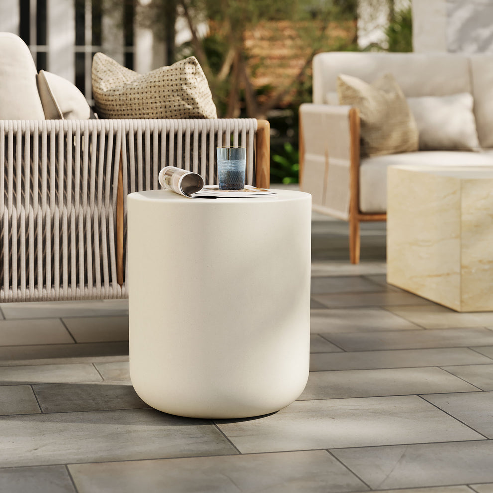 Brion Indoor - Outdoor Patio Concrete Stool by Modway | Stools | Modishstore - 18