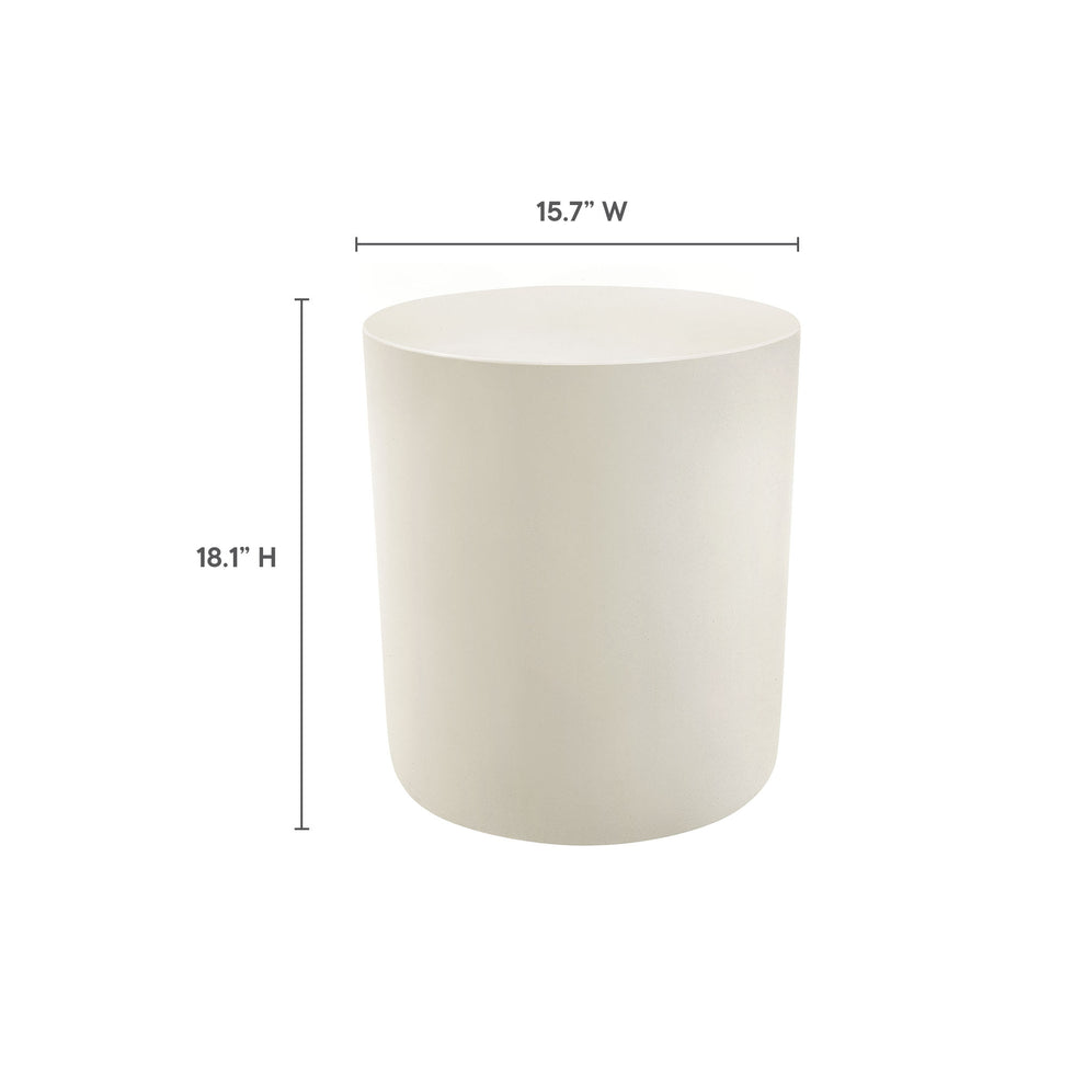 Brion Indoor - Outdoor Patio Concrete Stool by Modway | Stools | Modishstore - 20
