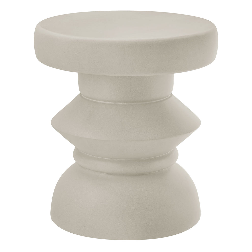 Terza Indoor - Outdoor Patio Concrete Side Table by Modway | Side Tables | Modishstore - 2