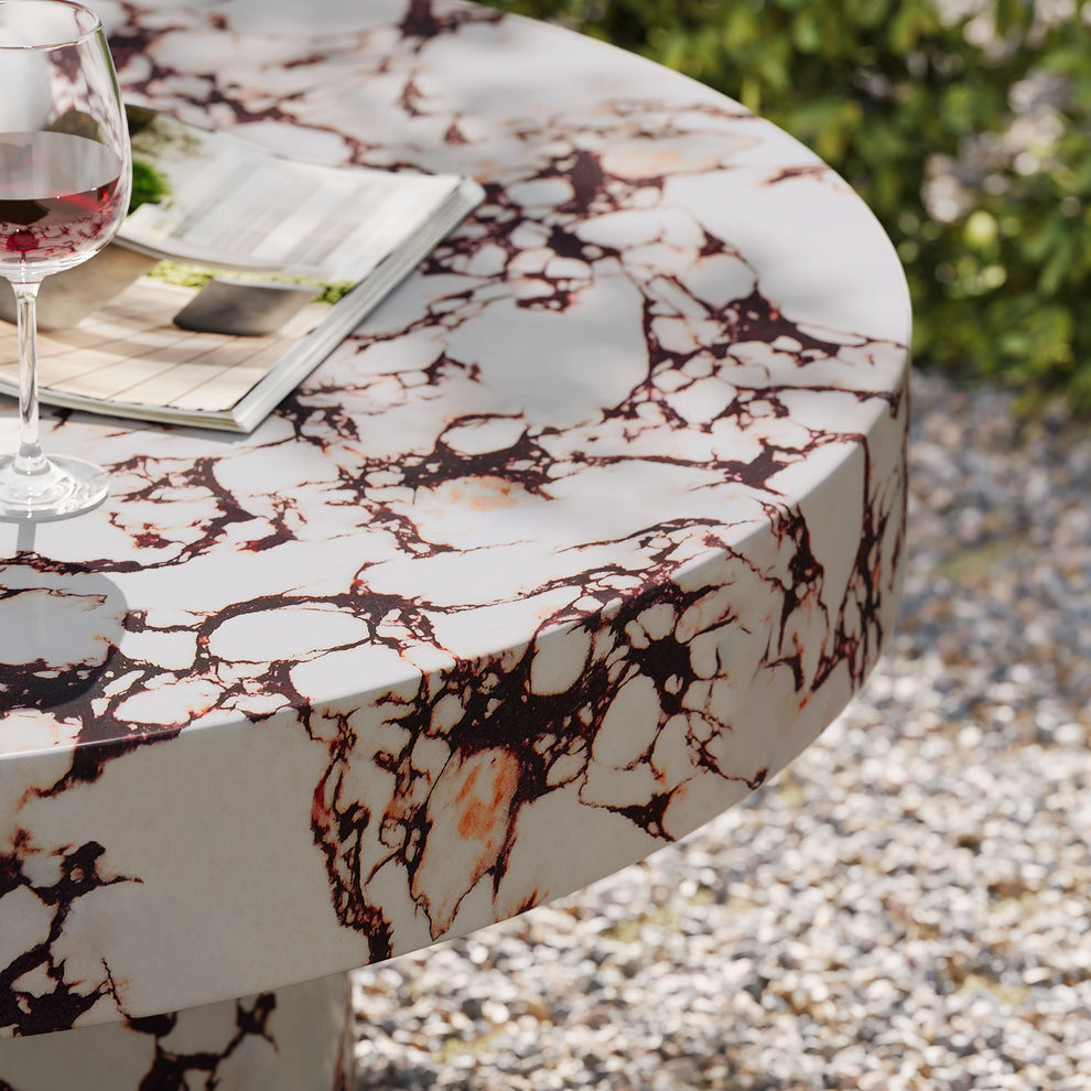 Alora Indoor - Outdoor Patio Concrete Round Coffee Table by Modway | Coffee Tables | Modishstore - 20