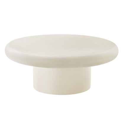Argos Indoor - Outdoor Patio Concrete Round Coffee Table by Modway | Coffee Tables | Modishstore - 10