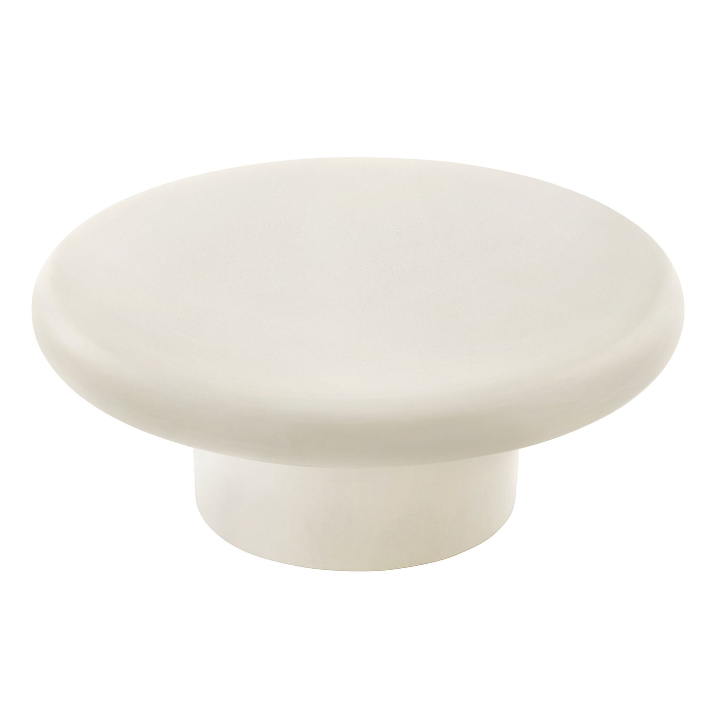 Argos Indoor - Outdoor Patio Concrete Round Coffee Table by Modway | Coffee Tables | Modishstore - 11