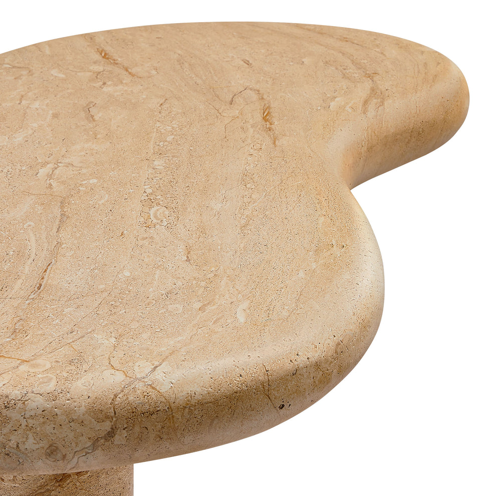 Elowen Indoor - Outdoor Patio Textured Faux Travertine Coffee Table by Modway | Coffee Tables | Modishstore - 9