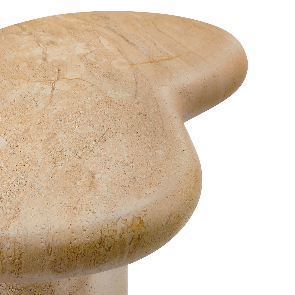 Elowen Indoor - Outdoor Patio Textured Faux Travertine Side Table by Modway | Side Tables | Modishstore - 8