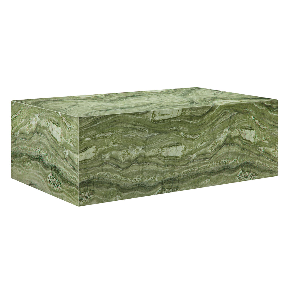 Jordana Square Plinth Indoor - Outdoor Patio Concrete Coffee Table by Modway | Coffee Tables | Modishstore - 2