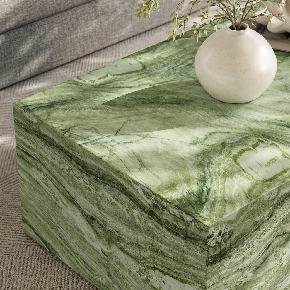 Jordana Square Plinth Indoor - Outdoor Patio Concrete Coffee Table by Modway | Coffee Tables | Modishstore - 5