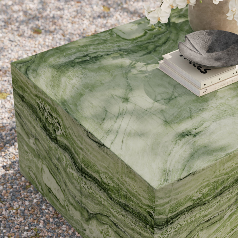 Jordana Square Plinth Indoor - Outdoor Patio Concrete Coffee Table by Modway | Coffee Tables | Modishstore - 7