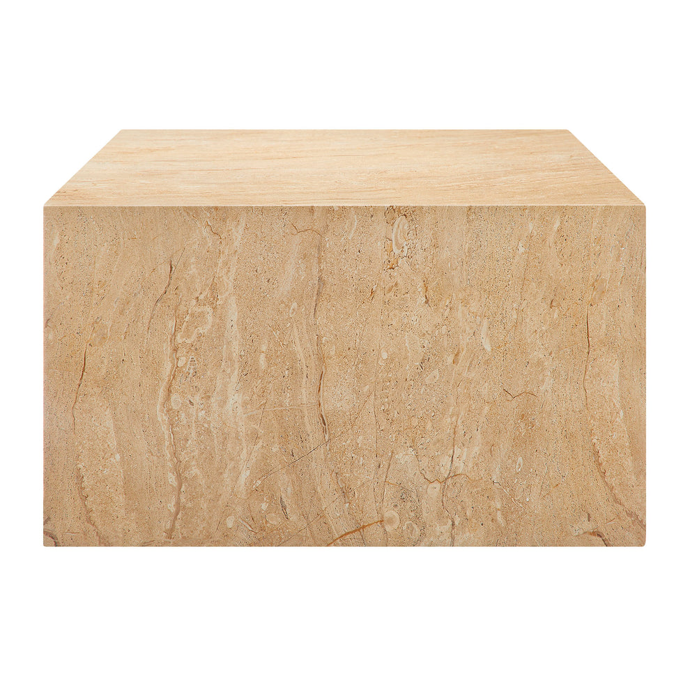 Jordana Square Plinth Indoor - Outdoor Patio Concrete Coffee Table by Modway | Coffee Tables | Modishstore - 12