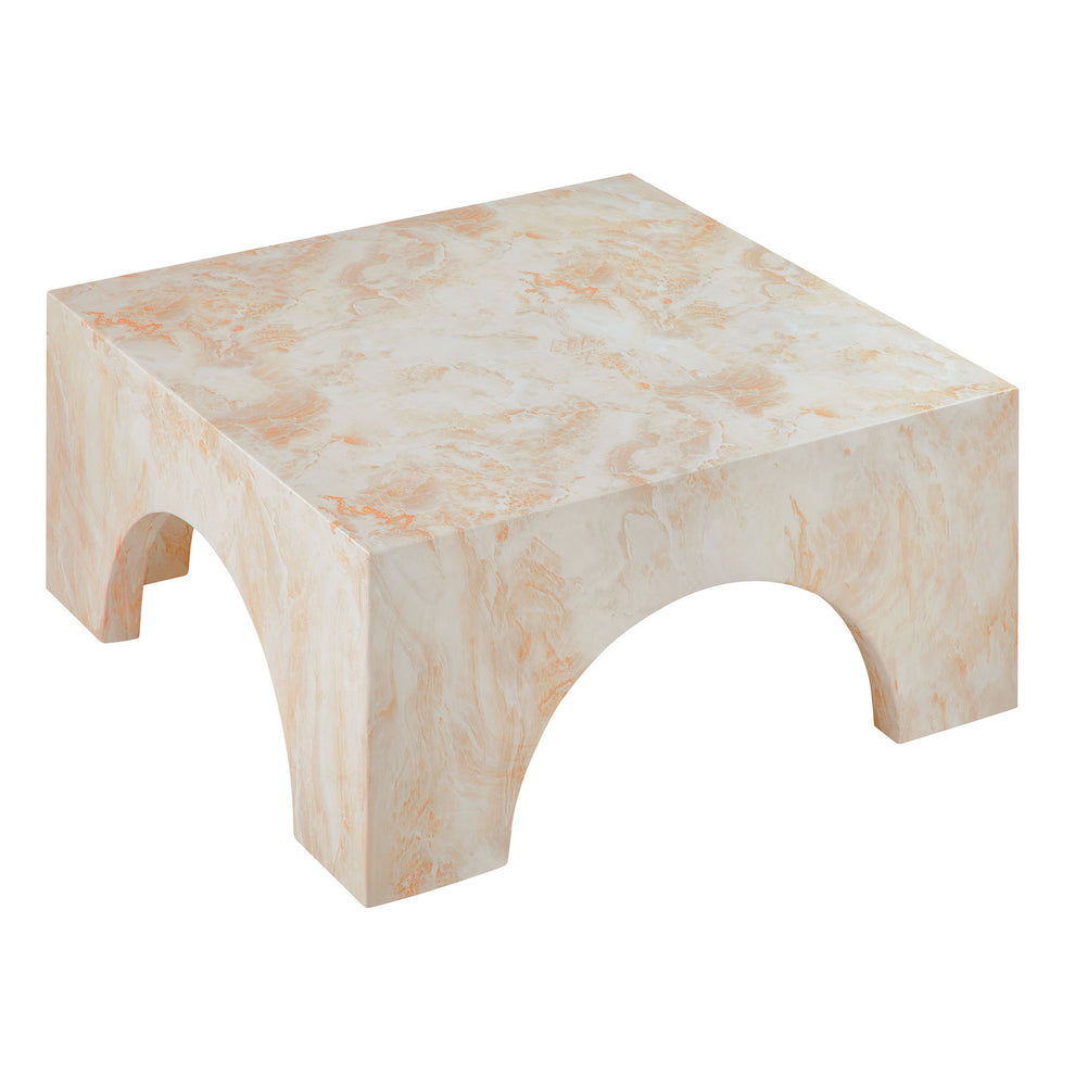 Valen Indoor - Outdoor Patio Arched Concrete Coffee Table by Modway | Coffee Tables | Modishstore - 4