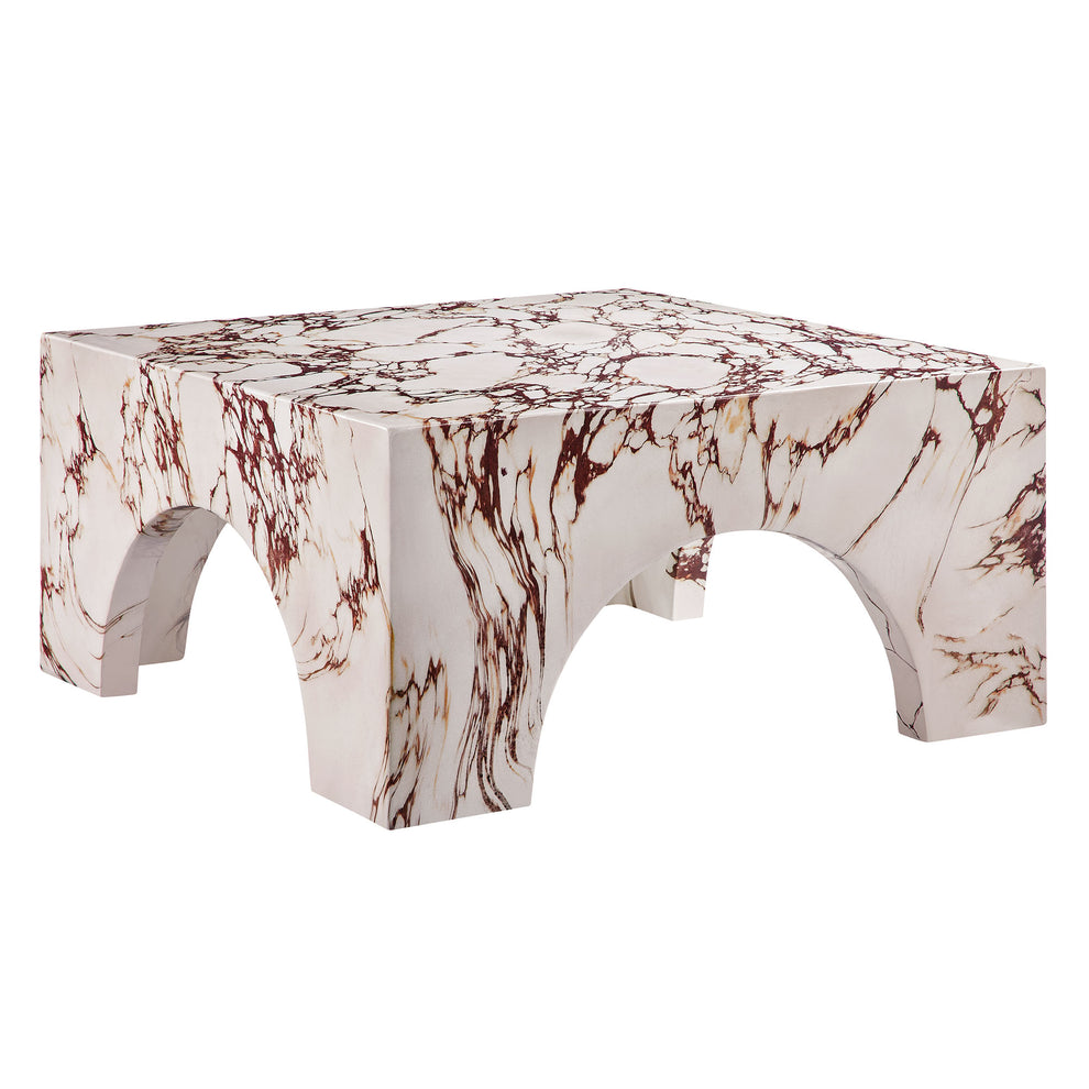 Valen Indoor - Outdoor Patio Arched Concrete Coffee Table by Modway | Coffee Tables | Modishstore - 13