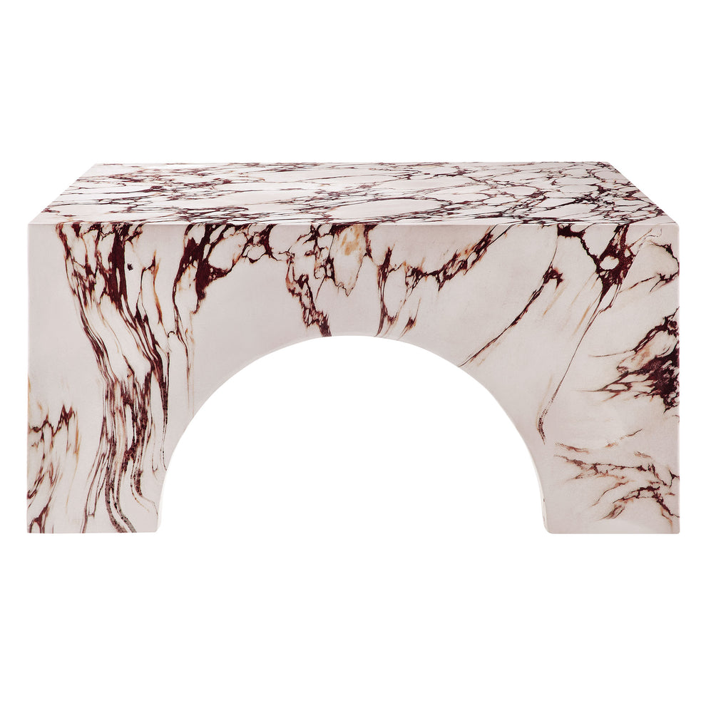 Valen Indoor - Outdoor Patio Arched Concrete Coffee Table by Modway | Coffee Tables | Modishstore - 14