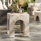 Valen Square Indoor - Outdoor Patio Arched Concrete Side Table by Modway | Side Tables | Modishstore - 9