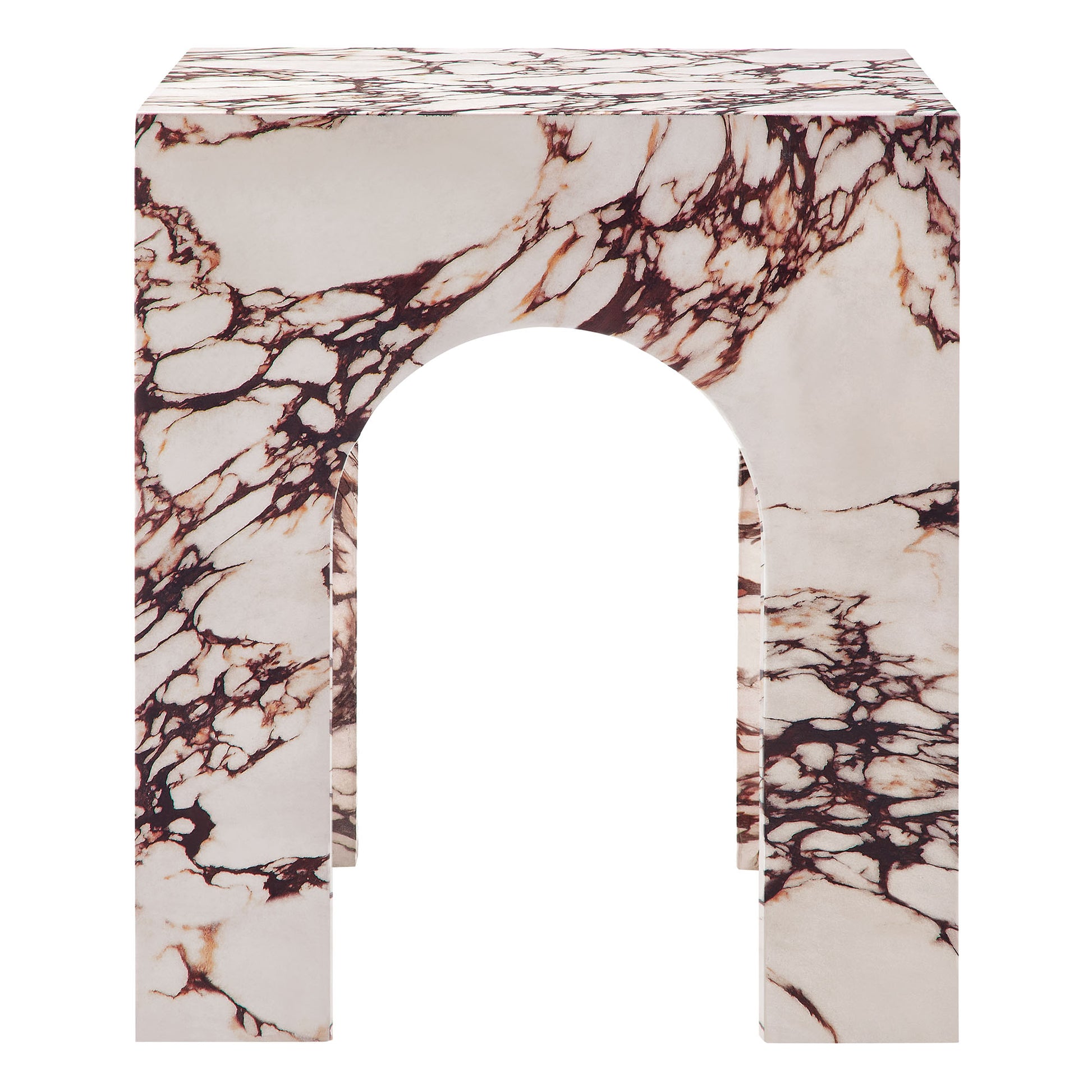 Valen Square Indoor - Outdoor Patio Arched Concrete Side Table by Modway | Side Tables | Modishstore - 14