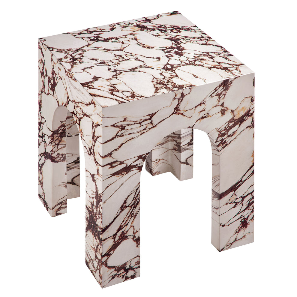 Valen Square Indoor - Outdoor Patio Arched Concrete Side Table by Modway | Side Tables | Modishstore - 15