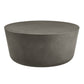 Brion Round Indoor - Outdoor Patio Concrete Coffee Table by Modway | Coffee Tables | Modishstore - 2