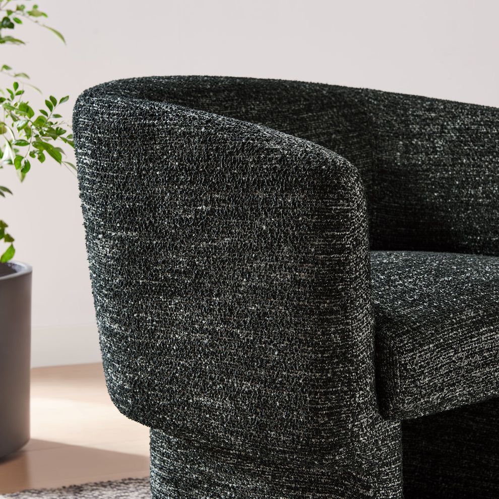 Muse Boucle Fabric Barrel Accent Chair by Modway | Accent Chairs | Modishstore - 15