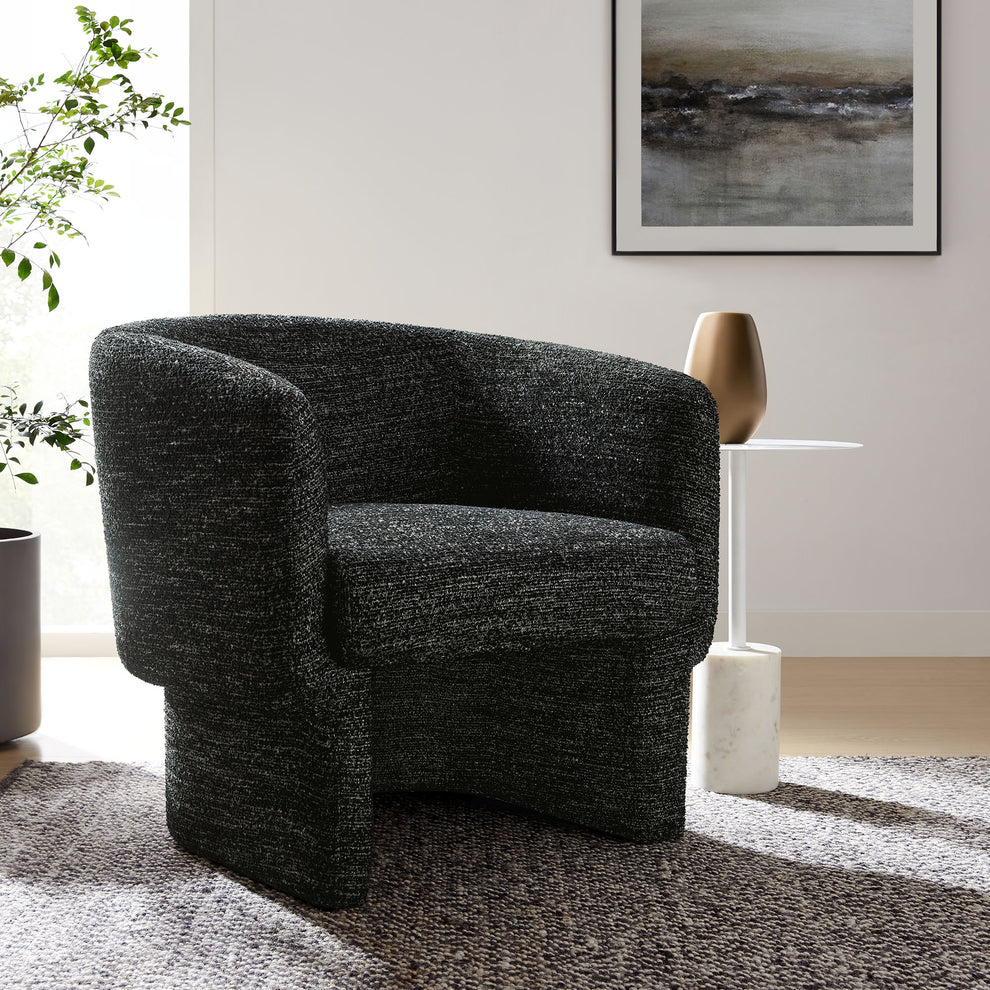 Muse Boucle Fabric Barrel Accent Chair by Modway | Accent Chairs | Modishstore - 16