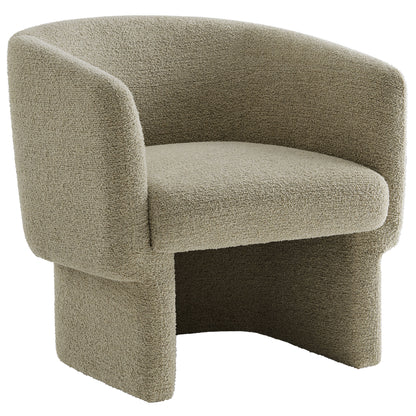 Muse Boucle Fabric Barrel Accent Chair by Modway | Accent Chairs | Modishstore - 19