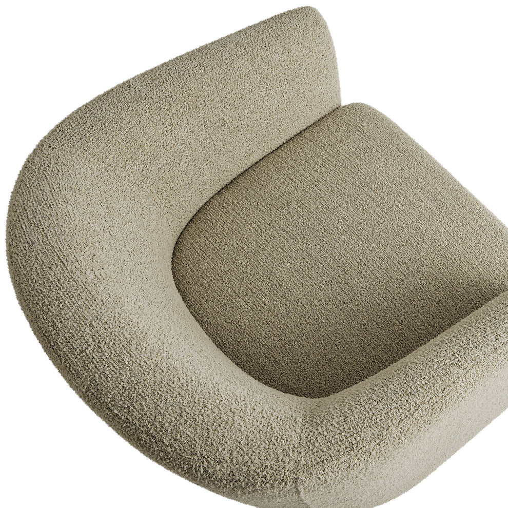 Muse Boucle Fabric Barrel Accent Chair by Modway | Accent Chairs | Modishstore - 23