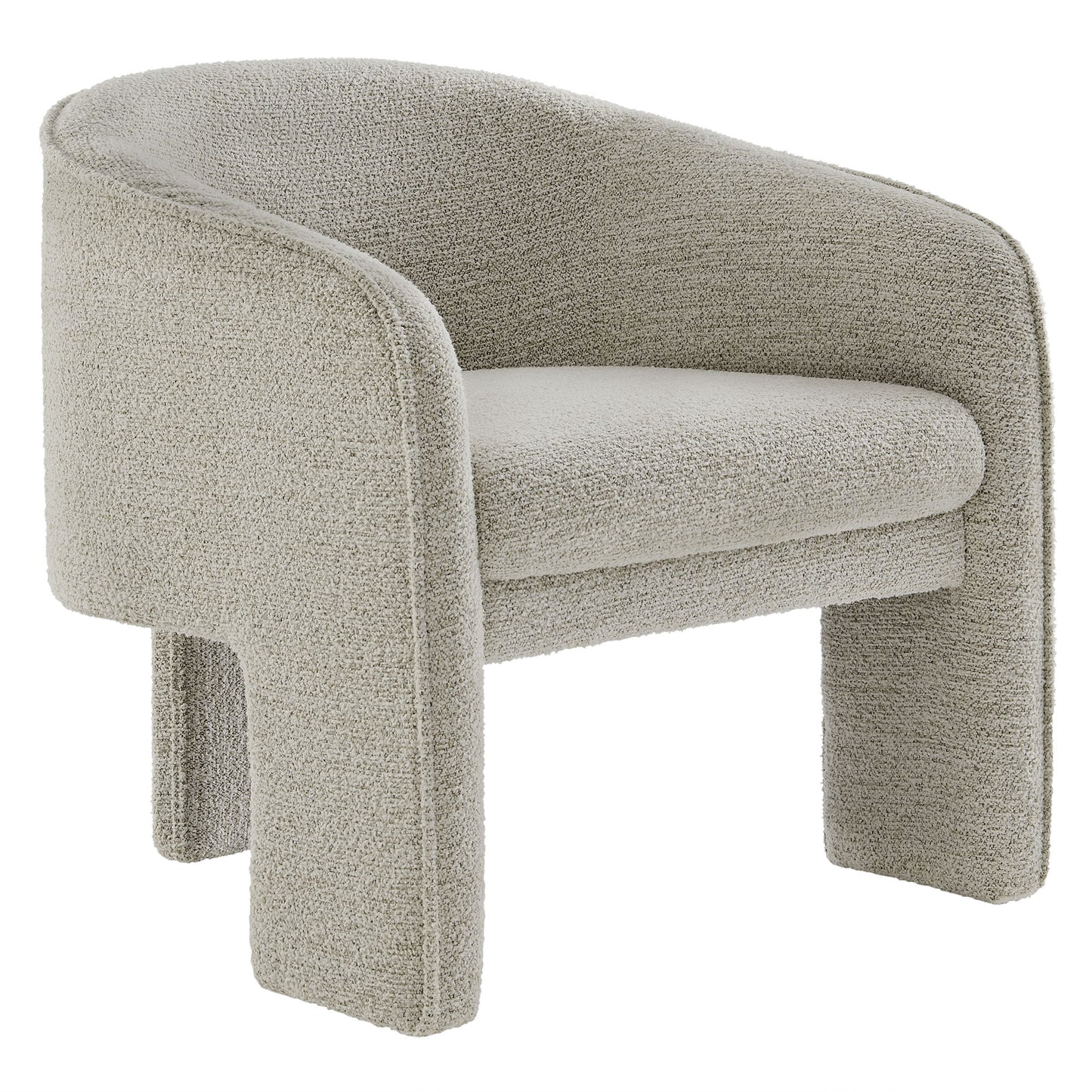 Greer Boucle Fabric Upholstered Accent Armchair by Modway | Accent Chairs | Modishstore - 10